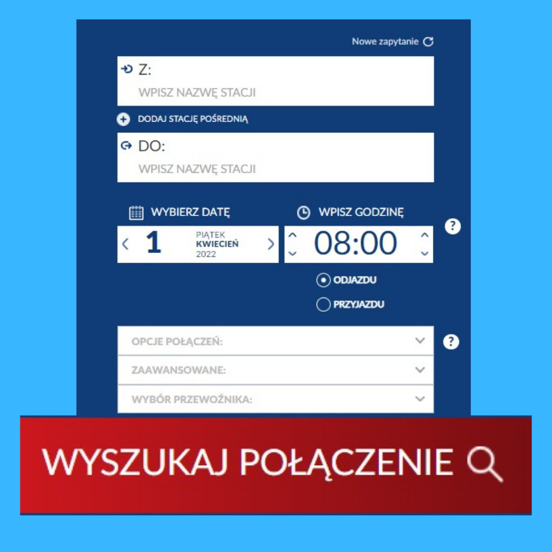 PKP wyszukiwarka połączeń kolejowych